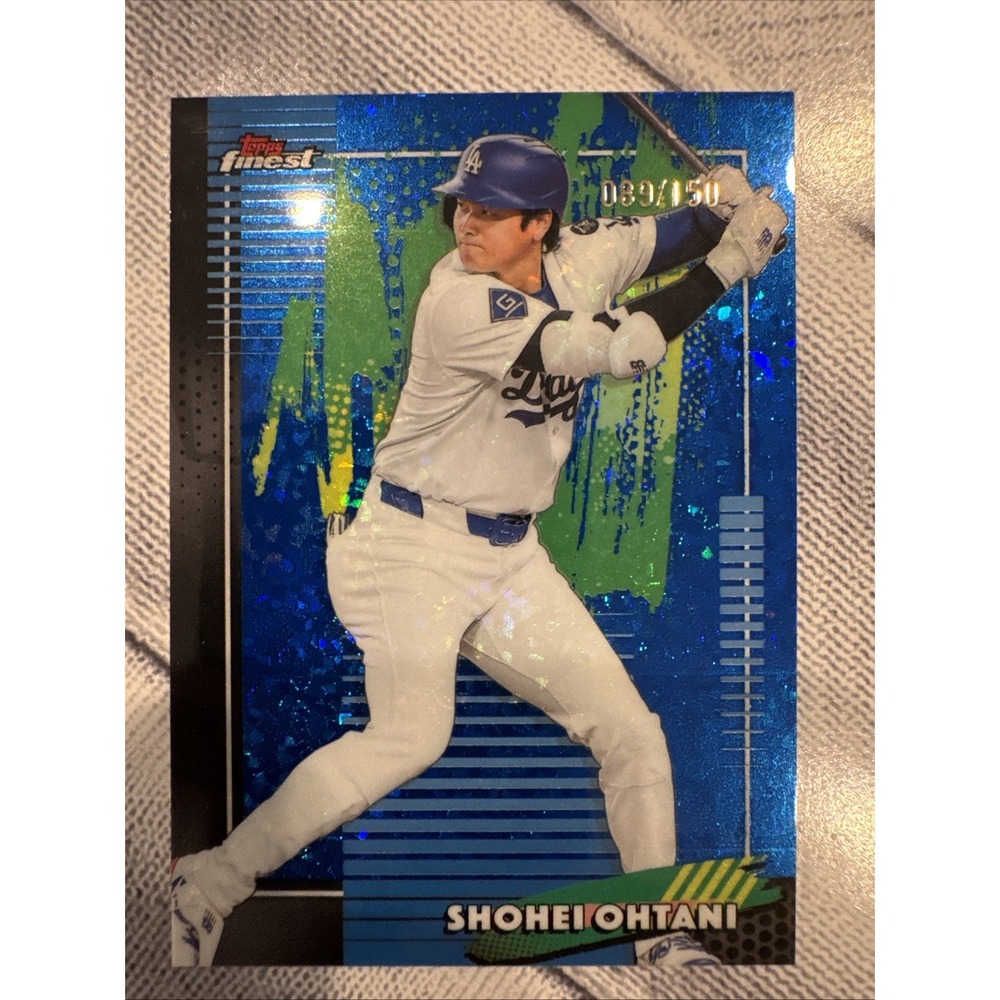 2026 Topps Finest Shohei Ohtani #89 Blue MiniDiamond Refractor /150 BaseballCard
